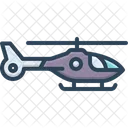 Helicopter Freight Aircraft Icon