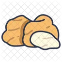 Hojaldre de crema  Icono