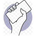 Holding Phone Phone Holding Holding Smartphone Icon