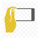Smartphone Hand Hold Icon