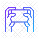 Hand Two Device Icon