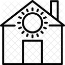 House Temperature Symbol Icon