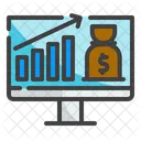 Ingresos Dinero Ganancias Icono