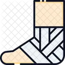 Injury Foot Injury Leg Injury Icon