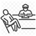 Interrogate Investigate Investigator Icon