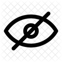 Invisible Eye View Icon