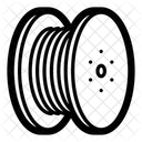 Kabelrolle  Symbol