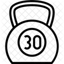 Gewicht Werkzeug Ball Symbol