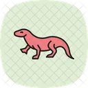 Komodo Dragon Komododragon Reptile Icon