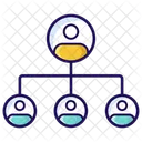 Team Head Leadership Team Leader Icon
