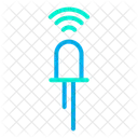 Smart Led Automation Internet Of Things Icon