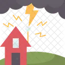 Lightning Conductor House Icon