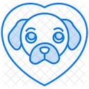 Love Pet Pet Paw Icon