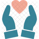 Loyalty Hands Heart Icon