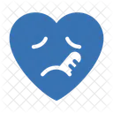 Caracontermometro Enfermo Corazon Icono