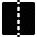 Middle Center Paper Icon