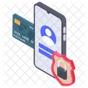 Mobile Data Protection Login Security Mobile Password Icon