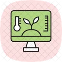 Monitoreo Granja Agricultura Icon