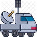 Space Rover Moon Icon
