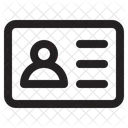 Name Card  Icon