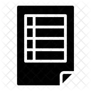 Name List Name List List File Icon