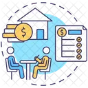 Negotiate closing costs  Icon