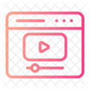 Online Movie Online Video Streaming Online Video Icon