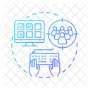 Online surveys  Icon