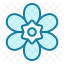 Orange Freesia  Icon