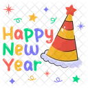 Happy New Year 2024 Icon