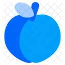 Peach Vegan Fruit Icon