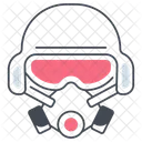 Pilot Helmet Helmet Headpiece Icon