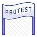Protest sign  Icon