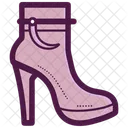 Footwear Icon Flat Style 아이콘