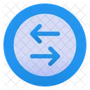 Reverse Rounded Reverse Back Icon