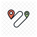 Route Path Location Icon