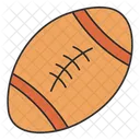 Rugby Ball Sports Icon