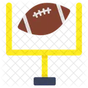 Rugby American Football Sports Tool Icon