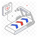 Running Machine  Icon