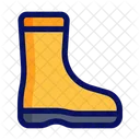 Safety Boots Worker Shoes Waterproof Boots Icon