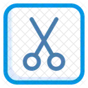 Scissor Cut Tool Icon