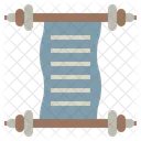 Scroll Law Justice Icon
