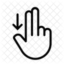 Scroll Down Up Icon