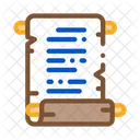 Scroll Parchment Paper Icon