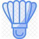 Shuttlecock Badminton Birdie Racquet Sport Icon