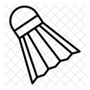 Shuttlecock Badminton Birdie Icon
