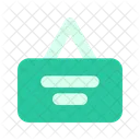 Sign Wood Open Icon