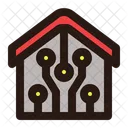 Home Technology Circuit Icon