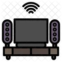 Smart Tv Tv Home Theater Icon