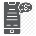 Smartphone Money Finance Icon